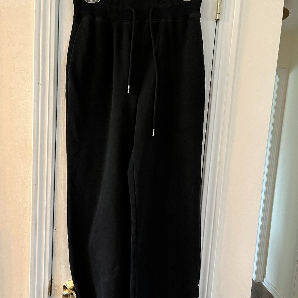 Black Anrabess Sweat Pants